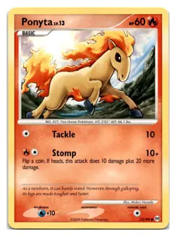 Ponyta (72) #72/99 Arceus Pokemon tcg - Image 1