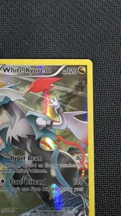 Pokemon TCG Holo Ultra Rare White Kyurem Promo XY81 - Image 3