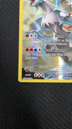 Pokemon TCG Holo Ultra Rare White Kyurem Promo XY81 - Image 5