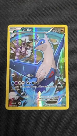 Pokemon TCG Latios XY79 XY Black Star Promo Full Art Ultra Rare Holo - Image 1