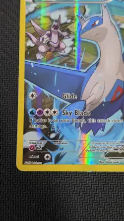 Pokemon TCG Latios XY79 XY Black Star Promo Full Art Ultra Rare Holo - Image 5