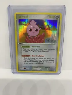 Igglybuff 21/100 Pokemon Reverse Holo Rare EX Crystal Guardians - NM - Image 5