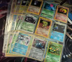 ??Vintage Pokemon Collection Lot Binder Dark Tyranitar + Lugia.NM-LP+Crispy!??#4 - Image 1
