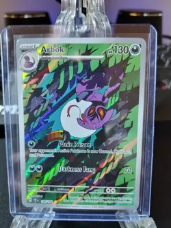 Arbok 176/162 Sv05: Temporal Forces Holo - Pokemon TCG - Near Mint - Full Art! - Image 1