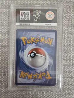 Pokemon Destined Rivals Team Rocket's Wobbuffet Black Star Promo Ace Graded 9 - Image 2