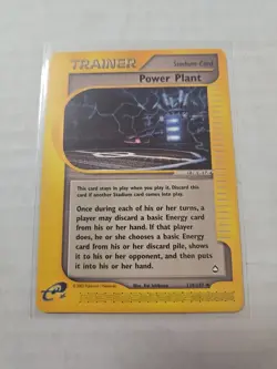 Power Plant - 139/147 Aquapolis - Pokemon TCG - 2003 - WOTC - Image 1