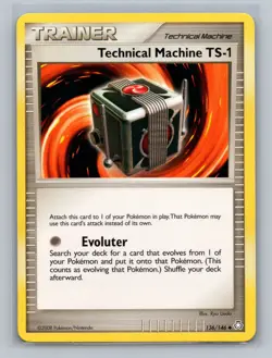 Pokemon TCG Technical Machine TS-1 136/146 Legends Awakened Normal LP - Image 1