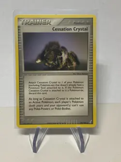 Pokemon tcg Crystal Guardians #74/100 Cessation Crystal Lightly played - Image 1