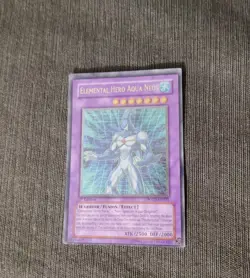 Yugioh Elemental Hero Aqua Neos POTD-EN031 Power of the Duelist 1st Edition - Image 2