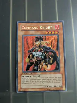 Command Knight CT1-EN003 Limited Edition Secret Rare LP - Image 1