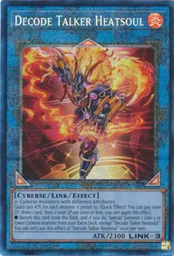 Decode Talker Heatsoul - RA01-EN048 - Collector's Rare - Yugioh - Image 1