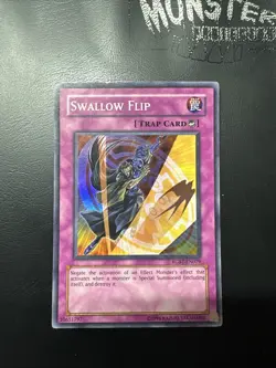 YUGIOH SWALLOW FLIP SUPER RARE RGBT-EN079 MIXED EDITIONS - Image 1