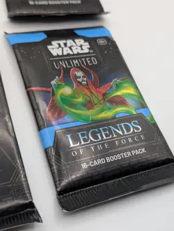 4 x Star Wars Unlimited Legends of the Force - 16 Card Booster Packs Sealed CCG - Image 4