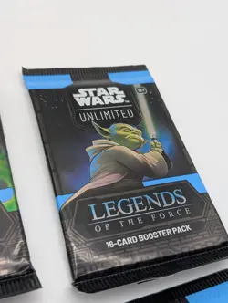 4 x Star Wars Unlimited Legends of the Force - 16 Card Booster Packs Sealed CCG - Image 5