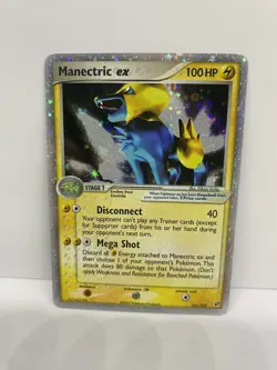 Manectric ex 101/107 Ex Deoxys NM Pokemon Card - Image 1