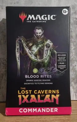 Magic The Gathering - Lost Caverns Of Ixalan - Blood Rites Commander Deck - Image 1