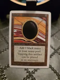 *P R 0 X Y* Mtg Magic The Gathering Mox Jet Trading Card *P R 0 X Y* - Image 1