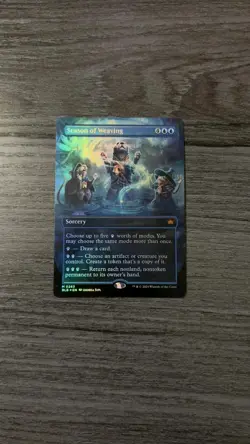MTG Season of Weaving BLB 0283 M NM Regular Borderless - Image 1