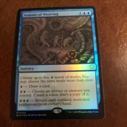 Season of Weaving Bloomburrow Foil MtG - Image 1