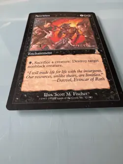 1999 Magic The Gathering: Urza's Destiny Attrition 52/143 - Image 2