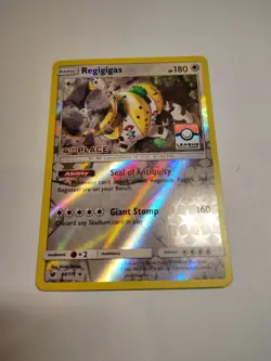 Regigigas 4th Place 84/111 Reverse Holo League Challenge Promo Pokemon TCG - Image 1