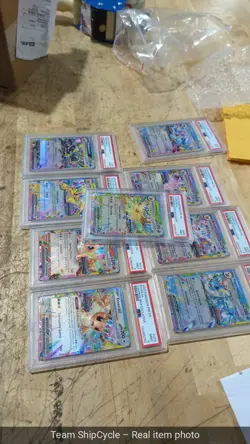9 Lot 2025 Pokemon Suprise Box Exclusive Complete Set Umbreon Eevee PSA G2U - Image 4