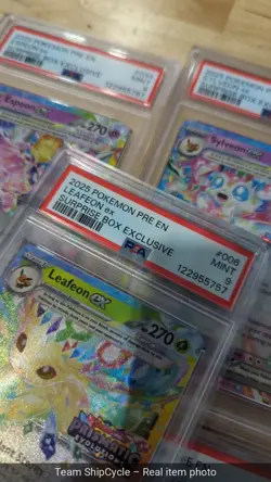 9 Lot 2025 Pokemon Suprise Box Exclusive Complete Set Umbreon Eevee PSA G2U - Image 5