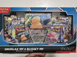 Pokemon Snorlax Ex & Blissey Ex Special Collection Box - Image 1