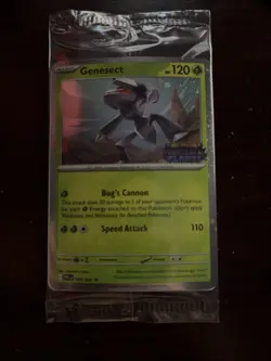 Genesect 008/094 Bestbuy Stamped Promo Pokemon TCG Phantasmal Flames 2025 - Image 1