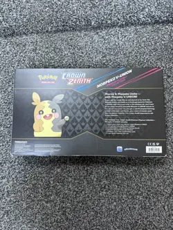Pokemon TCG Crown Zenith Morpeko V-Union Premium Playmat Collection Minor Damage - Image 3