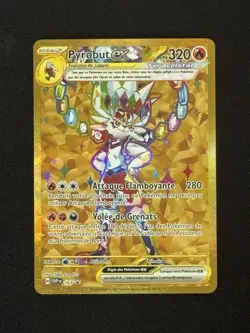 Carte Pokemon Pyrobut EX SVP 163 Promo Ecarlate & Violet FR Neuve - Image 2