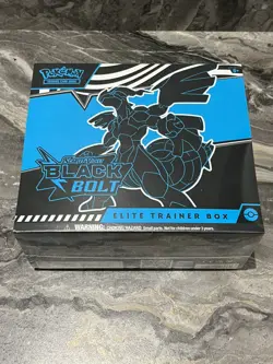 Pokemon TCG Black Bolt Elite Trainer Box ETB Brand New & Sealed - Image 1