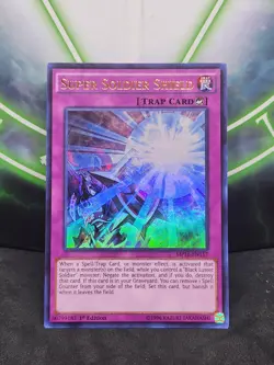 Yugioh Super Soldier Shield MP16-EN157 Ultra Rare 1st Edition NM - Image 1