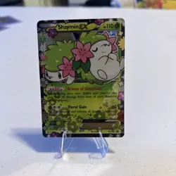 Pokemon TCG Shaymin EX XY148 Generations Holo Black Star Promo Card - Image 1
