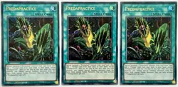 3 x LDS3-EN079 Predapractice - Ultra Rare 1st Edition Near Mint YuGiOh Card - Image 1