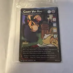 New in Sealed Pkg Neopets Trading Card Game 2004 Promo 7/15 - Count Von Roo - Image 1