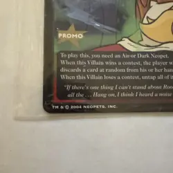 New in Sealed Pkg Neopets Trading Card Game 2004 Promo 7/15 - Count Von Roo - Image 2