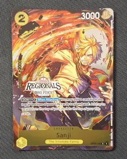 One Piece Card Game - Sanji (OP03-102) - Regional Promo ENG - Image 1