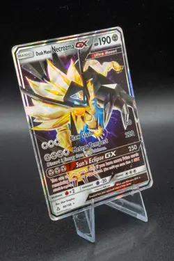 NM Pokemon Dusk Mane NECROZMA GX Card ULTRA PRISM Set 90/156 MP 0914 #292 - Image 4