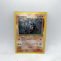 Houndour Pokemon Card Neo Discovery 5/75 Holo Rare Unlimited - Image 1