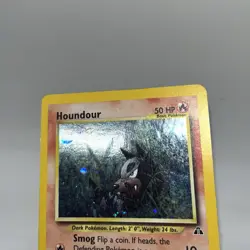 Houndour Pokemon Card Neo Discovery 5/75 Holo Rare Unlimited - Image 4