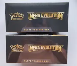 Pokemon Mega Evolution Elite Trainer Box - Gardevoir and Lucario Christmas Cards - Image 3