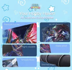 Gundam TCG Playmat | Suletta & Miorine Bandai Card Games Fest 2025 GCGF - Image 4