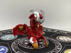 Bakugan Pyrus Gus Burnan & Ability Card Bakutech MG Japan Import Rare - Image 1