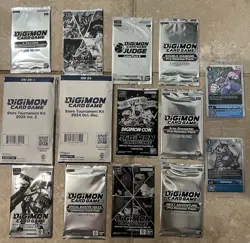 Large Bundle Of Digimon Trading Cards Sealed Promos + 2 Store Tournament Kits - Image 2