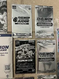Large Bundle Of Digimon Trading Cards Sealed Promos + 2 Store Tournament Kits - Image 4