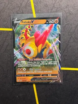 Falinks V 110/192 - Pokemon TCG Rebel Clash Sword & Shield Ultra Rare Card NM - Image 1