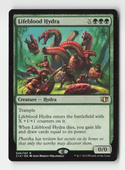 Lifeblood Hydra Commander 2014 #45 Rare - Image 1