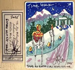 MTG ARTIST PROOF Portuguese Barbed Sextant AP Art Sketch Amy WEBER Magic - Image 1