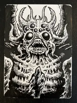 Death's Shadow Artist Proof Signed Sketched Secret Lair Prize SLP MTG - Image 2